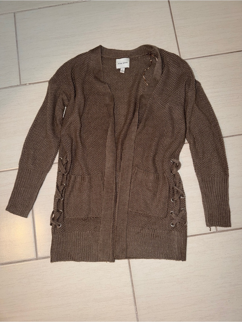 Pink Rose Cardigan